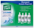 OPTI-FREE PureMoist Vorratspack 4x 300ml + 2Behlter